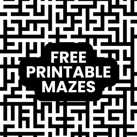 Alphabet Mazes Printable [Free PDF Download]