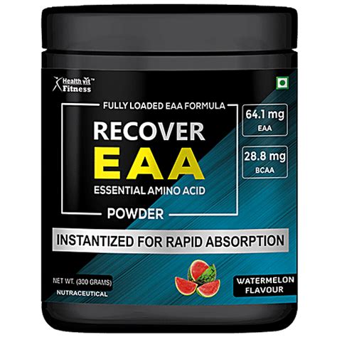 Buy Healthvit Fitness Recover EAA - Essential Amino Acid Powder ...
