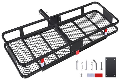 Snapklik.com : KAIZONPOT 60 X 20 X 6 Inches Hitch Rack Cargo Carrier