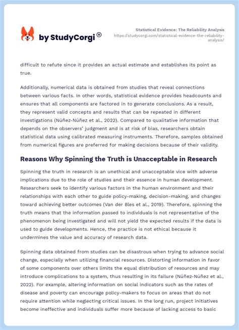 Image result for Statistical Evidence Examples