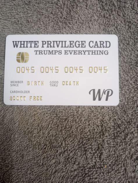 SC business owner handing out free “white privilege cards” : r ...