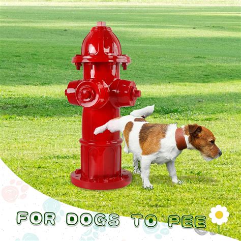 Chambtalie Large Dog Fire Hydrant Pee Post Statue with 4 India | Ubuy