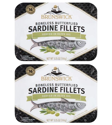 Amazon.com : FIJIAN MADE Brunswick Sardines in Olive Oil, 3.75 Oz Can ...