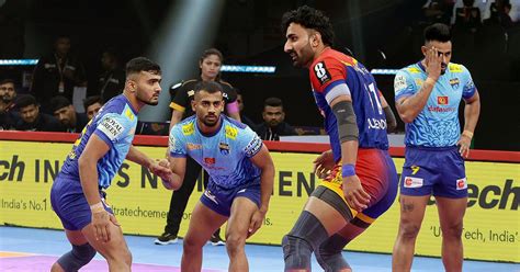 Pro Kabaddi: Bengal Warriors and UP Yoddhas play out thrilling draw ...