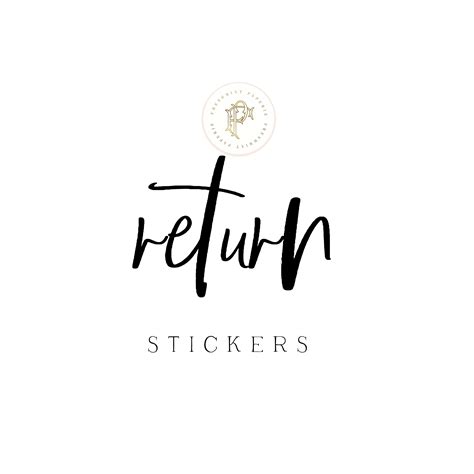 Image result for Return Label Stickers