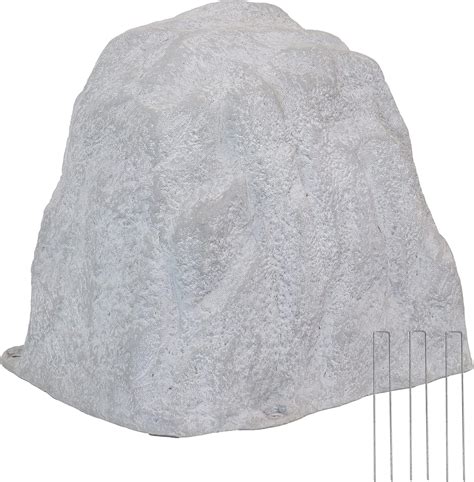Amazon.com: Sunnydaze 21.5” H Polyresin Faux Landscape Rock Cover ...