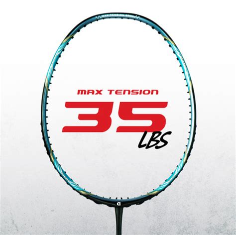 apacs ATTACK 66 (35LBS, 100% UHM GRAPHITE) Blue Unstrung Badminton ...