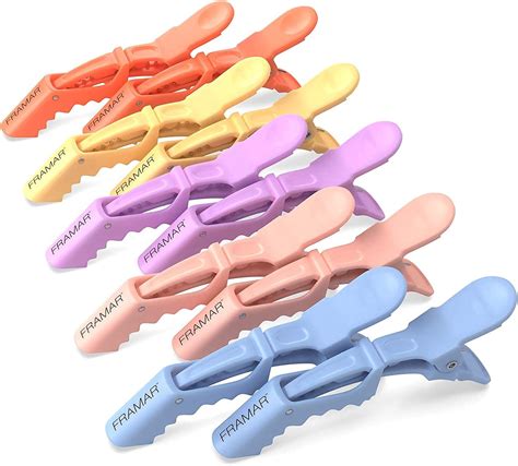 Amazon.com : Framar Neutral Hair Clips 10 pack – Professional Hair ...