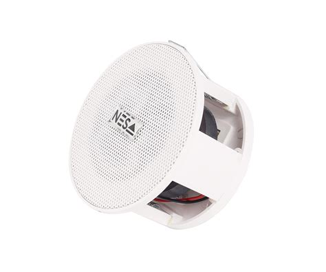 Nesa Ceiling Speaker 6W with White Grill(Pack of 6 Speakers) Price: Buy ...