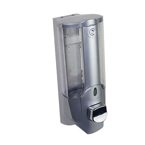 Rare 350ml Wall Mount Soap Bathroom Shampoo Lotion Holder Pump Action ...