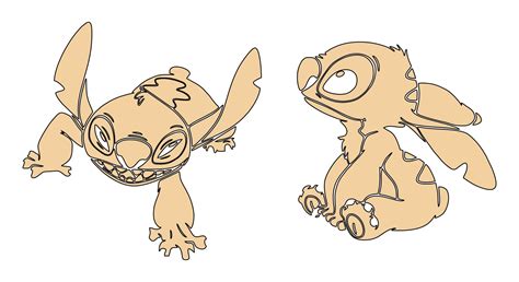 Stitch Pumpkin Stencils