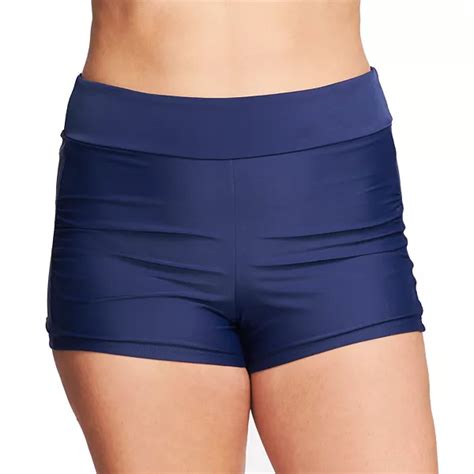 Plus Size Mazu Swim Plus-Size Boy Shorts