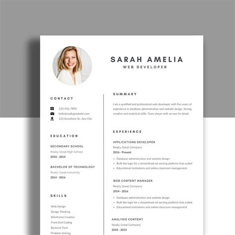 Image result for Resume Source Using HTML and CSS