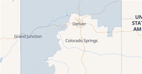 Image result for 970 Area Code Location Map