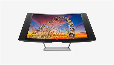 HP virtual reality and curved displays expand computer monitor range