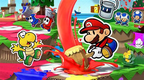 Image result for Paper Mario Color Splash ROM Download