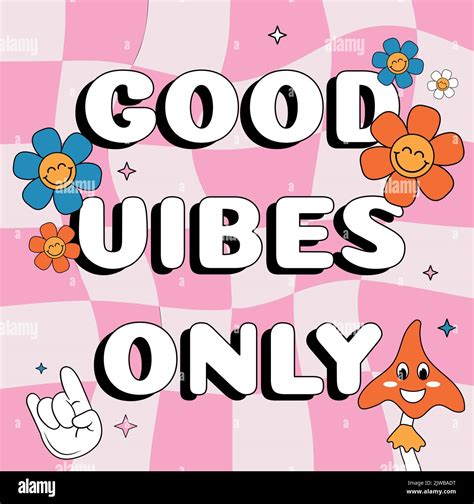 Good vibes only Stock Vector Image & Art - Alamy