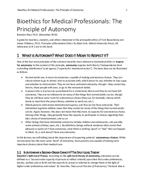 Image result for Autonomy Bioethics