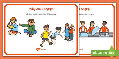 Why Am I Angry? Poster (teacher made)