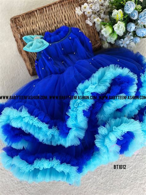 BT1012 Ocean Whirl Party Dress – BabyTeen Fashion