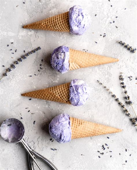 Lavender earl grey ice cream no churn food duchess – Artofit