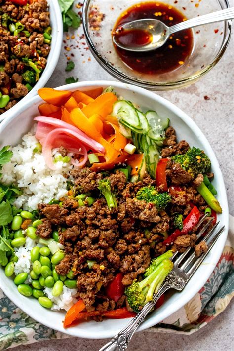 Korean ground beef bowls easy 30 minute meal – Artofit