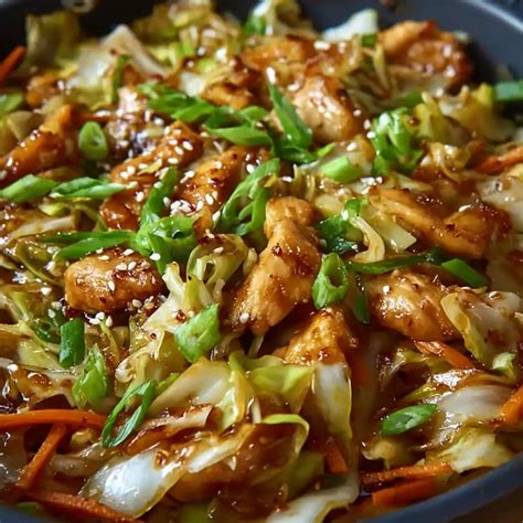Irresistible Chinese Chicken Cabbage Stir-Fry Ready in 20 Minutes