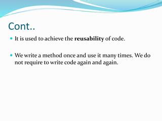 Image result for Why We Use Methods in Java