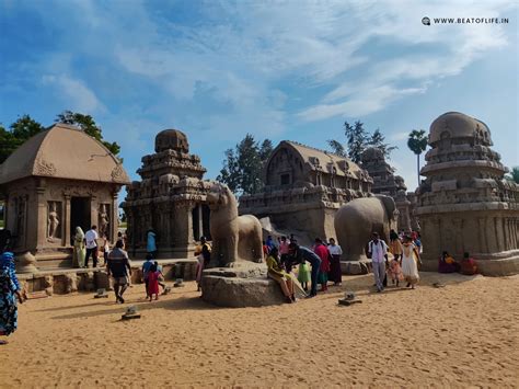 Pancha Rathas at Mahabalipuram, Tamil Nadu - Beat of Life Entertainment
