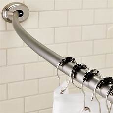 Smart Rod Curved Tension Shower Curtain Rod by Maytex Smart Curved No Drill Shower Curtain Tension Rod Smart Rod Curved Tension Shower Curtain Rod
