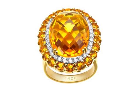 高清图|EnzoMix&Match玩美系列18K黄金天然彩色宝石戒指戒指图片1|腕表之家-珠宝