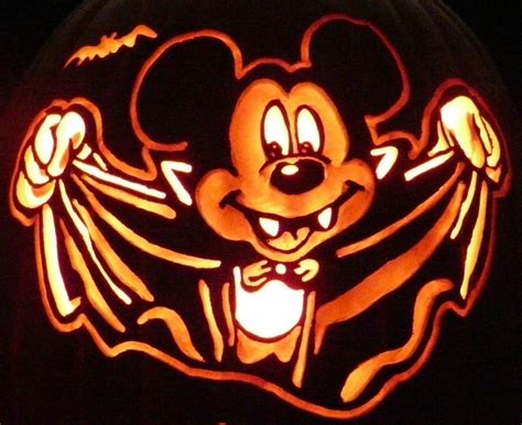 Mickey Mouse Pumpkin Carving