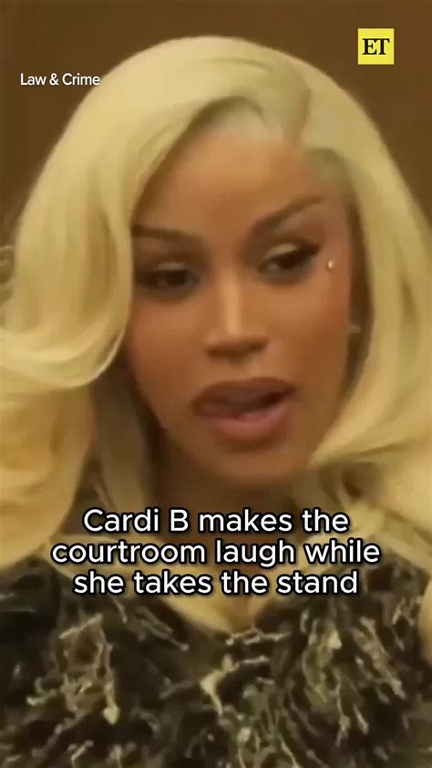 Cardi B's Courtroom Drama Meme