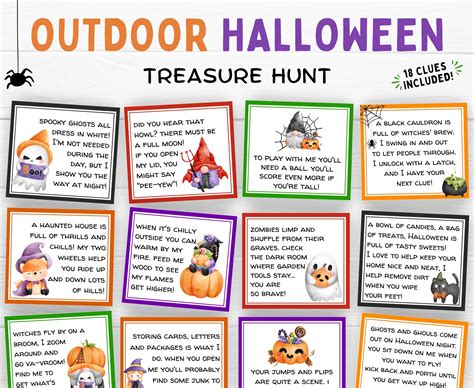 Printable Scavenger Hunt Outdoors/outdoor Scavenger Hunt Clues Printable