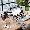 Buy MVM Enterprise Retro Flip Clock, 12 Hours Digital Mechanical Desk ...