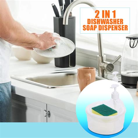 Buy 2 in 1 Dishwasher Soap Dispenser Online at Best Price in India on ...