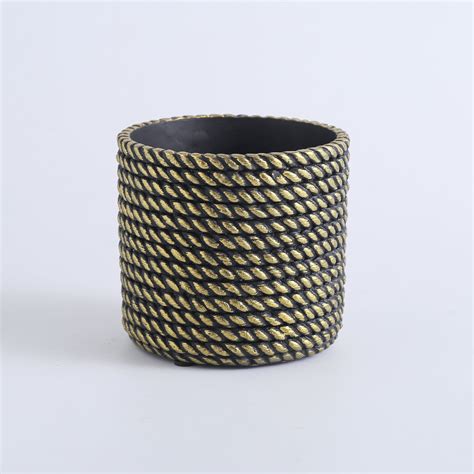Ceramic Rope Planter Pot