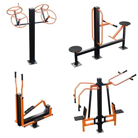 3D Outdoor fitness equipment 01 | CGTrader