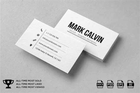 Adobe Photoshop Business Card Template 的图像结果
