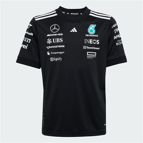 adidas MERCEDES - AMG PETRONAS FORMULA ONE TEAM DRIVER JERSEY YOUTH ...