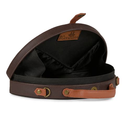 Teal Mandala Hand-painted Semi circle Crossbody Clutch Bag for women ...