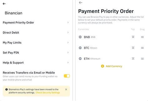 How to Set Your Payment Priority Order on Binance Pay