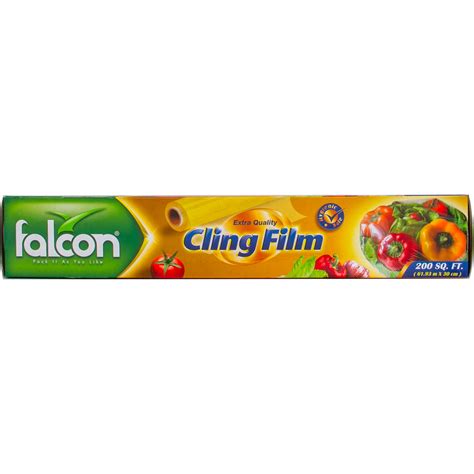 Falcon Extra Quality Cling Film Size 61.93m x 30cm 200sq. Ft 1 pc ...