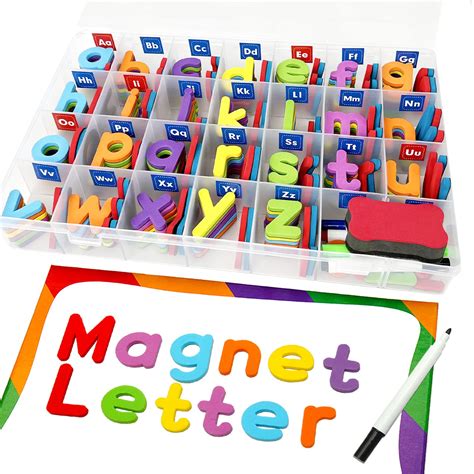 Snapklik.com : HELLOCUBE Classroom Magnetic Alphabet Letters - ABC 237 ...