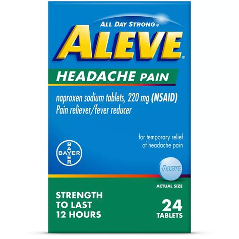 Aleve Headache Pain Tablets - Shop Pain relievers at H-E-B