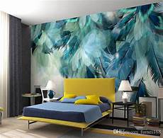 Colorful Wallpaper Room Designs Wall Arts by Fashion Colorful Feather 3d Mural Wallpaper Modern Colorful Wallpaper Room Designs Wall Arts
