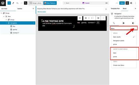 Image result for Menu Import Code