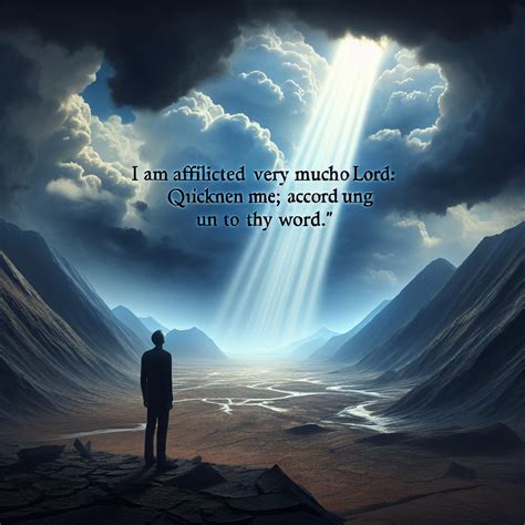 What does Psalms 119:107 mean? | Bible Art