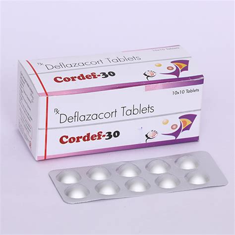 CORDEF 30 - Deflazacort Tablets - Biomax Biotechnics Pvt. Ltd