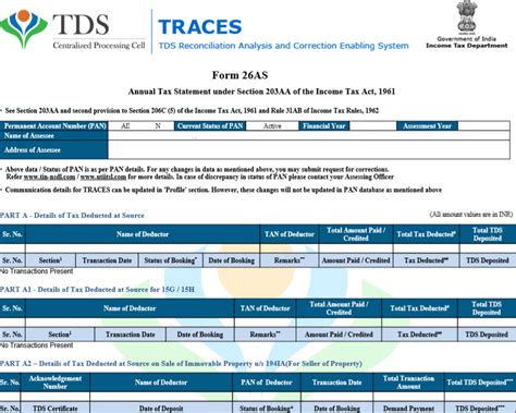 Form 26AS : How to Download Form 26AS TRACES Online - Paisabazaar
